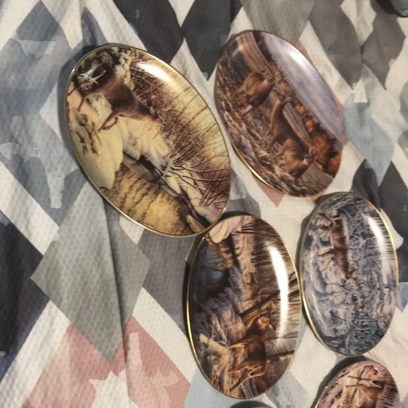 New !  Beautiful 6 piece collection by The Bradford Exchange 1995   by. Greg - Picture 15 of 16